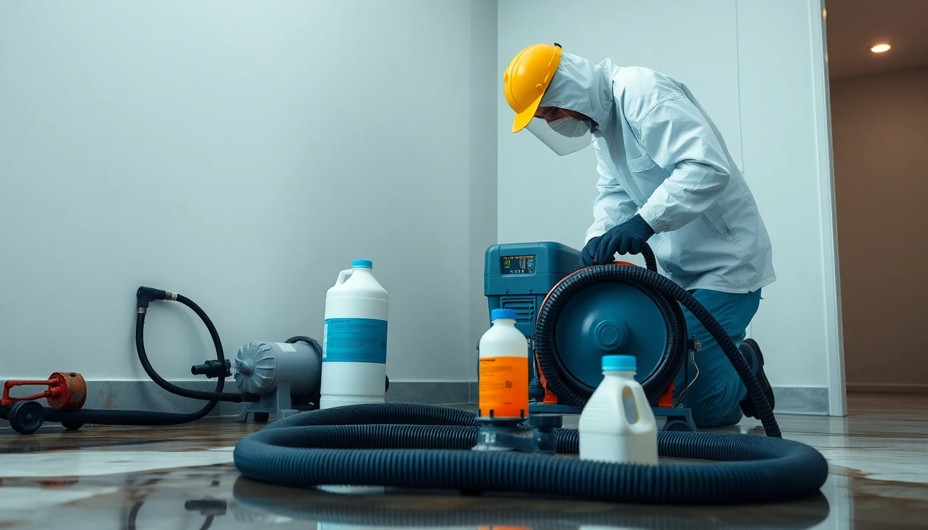 Sewage Backup Cleanup